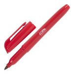 Icon Permanent Marker Pen Style Red(12 Pack) | 68-IPMFRED