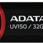 Adata Uv150 Dashdrive Usb 3.0 128gb Black/red Flash Drive | 77-AUV150-128G-RBK