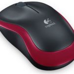 Logitech M185 Usb Wireless Compact Mouse - Red | 77-910-002503
