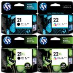 Hp 21 Black /22 Tri-color Ink Cartridge  Combo Pack | 77-CC630AA