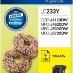Brother Lc233cl3pk Cmy Colour Ink Cartridges (triple Pack) | 77-LC233CL3PK