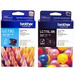 Brother Lc73cl3pk Cmy Colour Ink Cartridges (triple Pack) | 77-LC73CL3PK