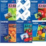 Brother Bp71ga4 A4 Premium Glossy Photo Paper 260gsm 20 Sheets | 77-BP71GA4