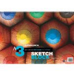 Warwick Pad A3 Spiral Sketch 20 Leaf 120gsm | 61-112010