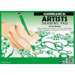 Warwick Pad A4 Artists Drawing 20 Leaf 125gsm | 61-112052