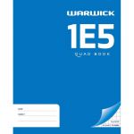 Warwick Exercise Book 1e5 36 Leaf Quad 7mm 255x205mm | 61-113510