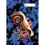 Spencil Big Wheels Book Cover Scrapbook Pack 3 Assorted | 61-113694