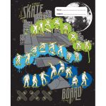 Spencil Skate Paint Book Cover 1b5 Pack 3 Assorted | 61-113704