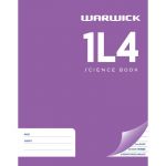 Warwick Exercise Book 1l4 28 Leaf Ruled 7mm Unruled 230x180mm | 61-113705