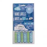 Spencil Write And Iron On Name Labels 40pk Blue | 61-113728