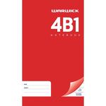 Warwick Notebook 4b1 64 Leaf Ruled 7mm 165x100mm | 61-113820