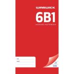 Warwick Notebook 6b1 62 Leaf Indexed Ruled 7mm 165x100mm | 61-113910