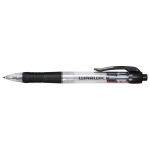 Warwick Pen Ballpoint Black Retractable 0.7mm Box 12 Comfort Grip | 61-117359
