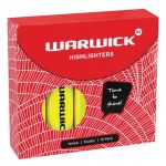Warwick Highlighter Stubby Yellow | 61-117420