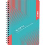 Collins Notebook Wiro Polyprop A5 60 Leaf Side Opening | 61-120451