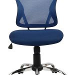 Brenton Chair Blue Mesh Mid Back | 61-141101