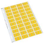 Codafile Label Numeric 2 25mm Pack 5 Sheets | 61-162502