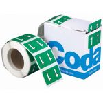 Codafile Label Numeric 1 25mm Roll 500 | 61-162521