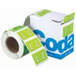 Codafile Label Numeric 7 25mm Roll 500 | 61-162527