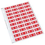 Codafile Label Alpha A 25mm Pack 5 Sheets | 61-162550