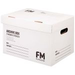 Fm Box Archive White Standard Strength 387x284x250mm Inside Measure | 61-170700