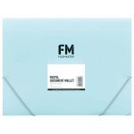 Fm Document Wallet Pastel Baby Blue A4 | 61-172037