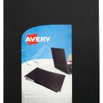 Avery File Folder Black 250gsm Foolscap Pack 10 | 61-173531