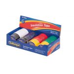 Sellotape Tts018 Elec Tape Assorted 18mm X 5m 1 Unit (pack Of 24) | 61-1983870