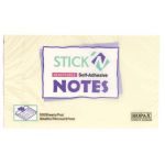 Stick\'n Note Yellow 76x 127mm 100 Sheet Pad | 61-200903