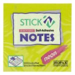 Stick\'n Note 76x76mm 100 Sheet Neon Green | 61-200911