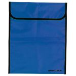 Warwick Homework Bag Fluoro Blue Large Velcro | 61-201483