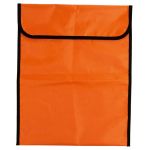 Warwick Homework Bag Fluoro Orange Large Velcro | 61-201484