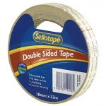 Sellotape 1205 Double-sided Tape 18x33m | 61-2017253