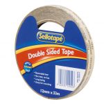 Sellotape 1205 Double-sided Tape 12x33m | 61-2017256