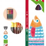 Milan Bicoloured Pencils Pack 12 Assorted Colours | 61-214224