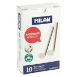 Milan Non Dust Chalk White Pack 10 | 61-214225