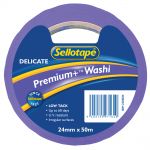 Sellotape Washi Premium+ Delicate 24mm X 50m | 61-2220024