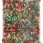 Ec Beads Pony 1000 Piece Silver Gold Red Green | 61-227432