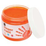 Ec Finger Paint Orange 250ml | 61-227475