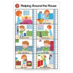 Lcbf Wall Chart Helping Around The House Poster | 61-227491