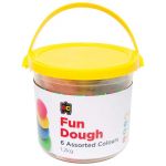 Ec Dough Fun Bucket 900gm Pack 6 Assorted | 61-227519