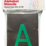 Ec Stencil Set Alphabet Upper Case | 61-227523