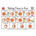 Lcbf Placemat Desk Telling The Time Is Fun | 61-227538