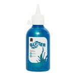 Ec Glitter Paint Sky Blue 250ml | 61-227609