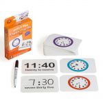 Lcbf Write &amp; Wipe Flashcards Time W/marker | 61-227870