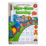 Lcbf Wipe Clean Learning Book Lower Case Letters W/marker | 61-227875