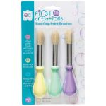 Ec First Creations Easi-grip Paint Brushes Set 3 | 61-227914