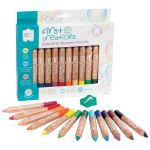 Ec First Creations Easi-grip Wooden Pencils Pack 12 | 61-227940