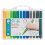 Ec First Creations Easi-grip Triangular Markers Pack 24 | 61-227945