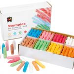 Ec Chalk Stumpies Pack 160 Assorted Colours | 61-227959